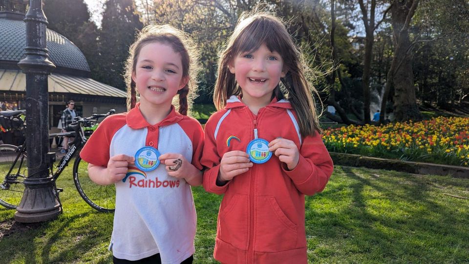 Junior Park Run, Valley Gardens, Harrogate